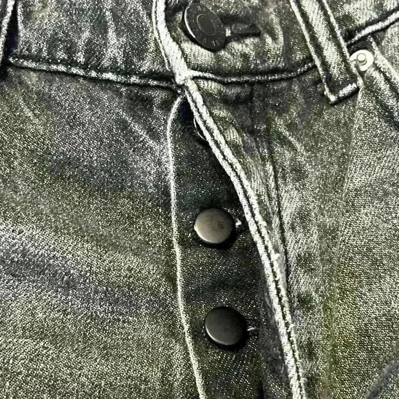 BDG by Urban Outfitters Slim Straight Destroyed Jeans in Black Size 27 - Picture 4 of 7